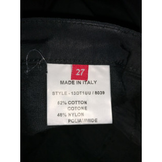 Pantalon noir vintage archive signé Bikkembergs
