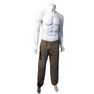 Gian Carlo Rossi Vintage Frachthose in Italien Khaki hergestellt