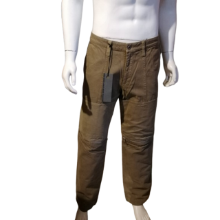 Gian Carlo Rossi Vintage Frachthose in Italien Khaki hergestellt