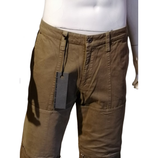 Gian Carlo Rossi Pantaloni da carico vintage Made in Italy Khaki