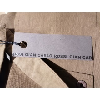 Gian Carlo Rossi Pantaloni da carico vintage Made in Italy Khaki