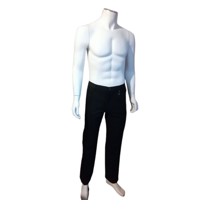 Pantalones vintage Simultaneous cáñamo negro negro
