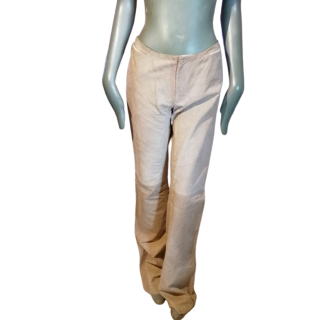 Dirk Bikkembergs Pantalones de cuero vintage