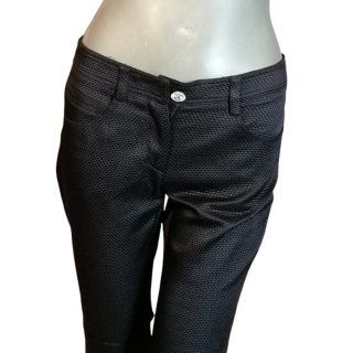 Vintage Y2K D & G Dolce & Gabbana Jacquard Zigarette Panta