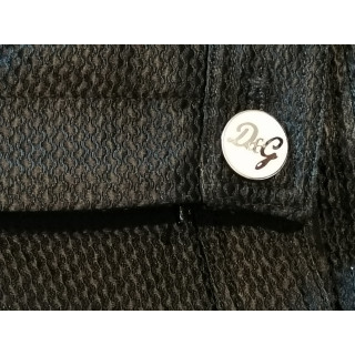Vintage Y2K D&G Dolce & Gabbana Pantacourt Cigarette Jacquard