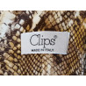Vintage Clips Italië Blazer 100% Zijde Deadstock Y2K