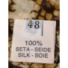 Vintage Clips Italien Blazer 100% Seide Deadstock Y2k