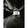 Chaqueta larga Y2K Black Belled