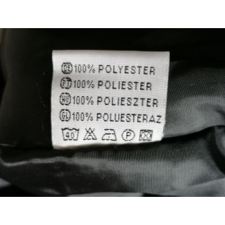Chaqueta larga Y2K Black Belled