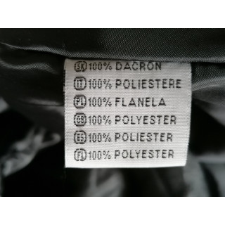 Chaqueta larga Y2K Black Belled