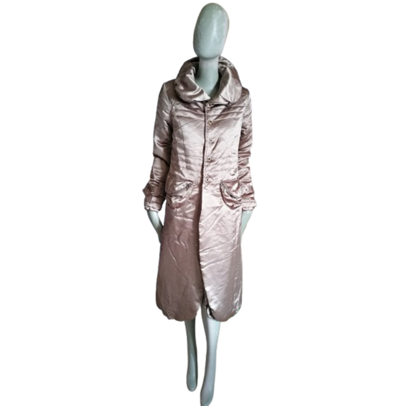 WINTER LONG POLYESTER Y2K KAKI WINTER DOUDOU