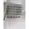 Chaqueta larga y2k blanca con cinturón