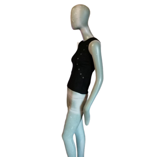 Vintage Benino Y2K Black Tank aangemoedigd - Nooit gedragen