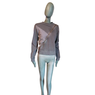 Diesel StyleLab Archive Sweat Zip Asymétrique Y2K Mod. 19XM157