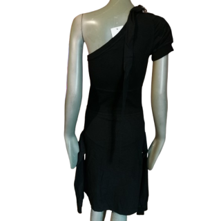 Vestido de archive JC de Castelbajac Y2K assimétrico