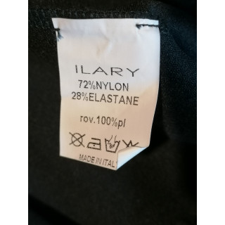 Abito senza spalline vintage in bianco e nero dell'Italia Y2K