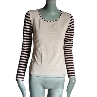 Top Y2K Oppio Jeans Made in Italy Lurex