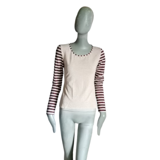 Top y2k Oppio Jeans Feito na Itália LureX
