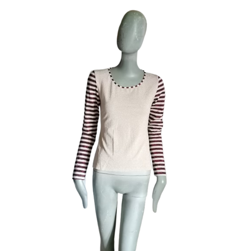 TOP Y2K Oppio Jeans Hecho en Italia Lurex
