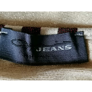 Top y2k Oppio Jeans Feito na Itália LureX