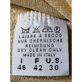 Top Y2K Oppio Jeans Made in Italy Lurex