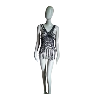 Compartir Archivo de espíritu - Rare Macrame Top New