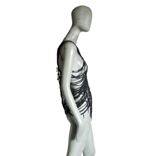 Deel Spirit Archive - Zeldzame Macrame Top NIEUW