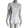 Camicia di cotone di Henry Blue Glacier 100% cotone