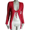 Cardigan Beauty Woman Red - New TortaStock