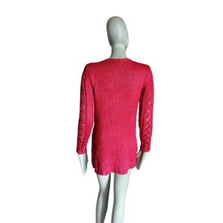 Cardigan-Schönheitsfrau rot - neues Deadstock