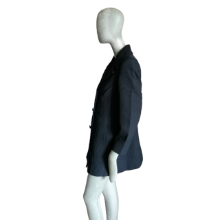 Manteau vintage 100 % laine style officier