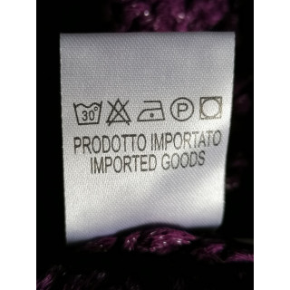 Cardigan Y2K IRide Malla bohemia púrpura