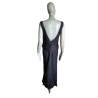 Archivio Malloni - Abito drappeggiato Nudo Lin & Cotton Made in Italy