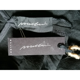 Archivio Malloni - Abito drappeggiato Nudo Lin & Cotton Made in Italy