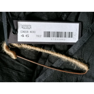 Archivio Malloni - Abito drappeggiato Nudo Lin & Cotton Made in Italy
