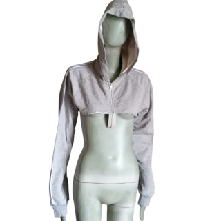 Breve con cappuccio con zip Block60 Archive Y2K, Vintage New USA
