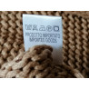 Cardigan marrón largo largo Mesh Oatnedene Beauty Woman