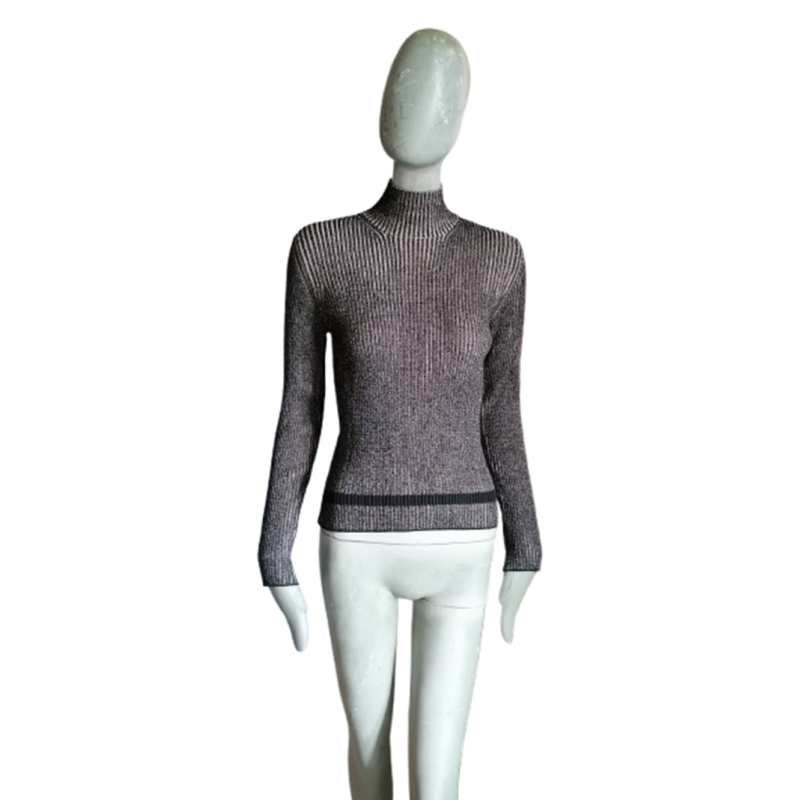 Sweater italiano com nervuras Y2K Deadstock - feito na Itália