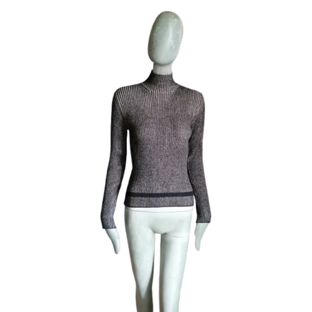 Pull italien côtelé Y2K deadstock – Made in Italy