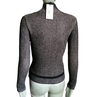 Ribbed italienischer Pullover Y2k Deadstock - Made in Italy