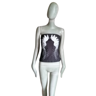 Jeans de hielo Iceberg MUERTE Y2K BUSTIER