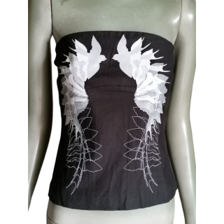 Jeans de gelo Iceberg Bustier Y2K Deadstock