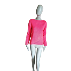 Cerruti Jeans Rose Italian Fuchsia 90s Y2K Vintage Suéter