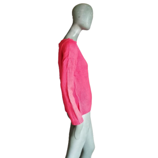 Cerruti Jeans pull vintage italien rose fuchsia 90s Y2K