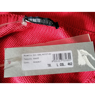 Cerruti Jeans Rose Italian Fuchsia 90S Y2K Vintage Sweater