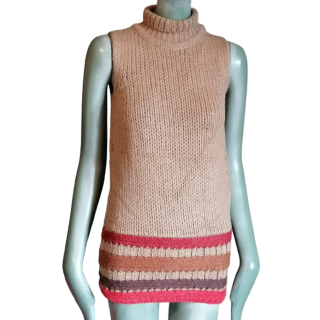 Archives Dirk Bikkembergs 2000  Tricot Alpaga Sans Manches