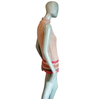 Archives Dirk Bikkembergs 2000  Tricot Alpaga Sans Manches