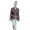 Archivo de Blazer Oppio Italia Friendes Cuero Y2K MUERTESTOCK