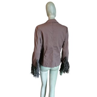 Archivo de Blazer Oppio Italia Friendes Cuero Y2K MUERTESTOCK