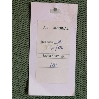 Italienischer künstlerischer Mesh-Pullover Carella - Deadstock